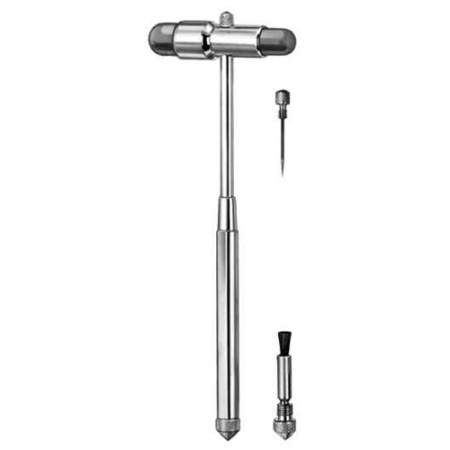 Buck Reflex Percussion Hammer with Needle & Brush | Neurological Hammer | FINI Instruments Pakistan