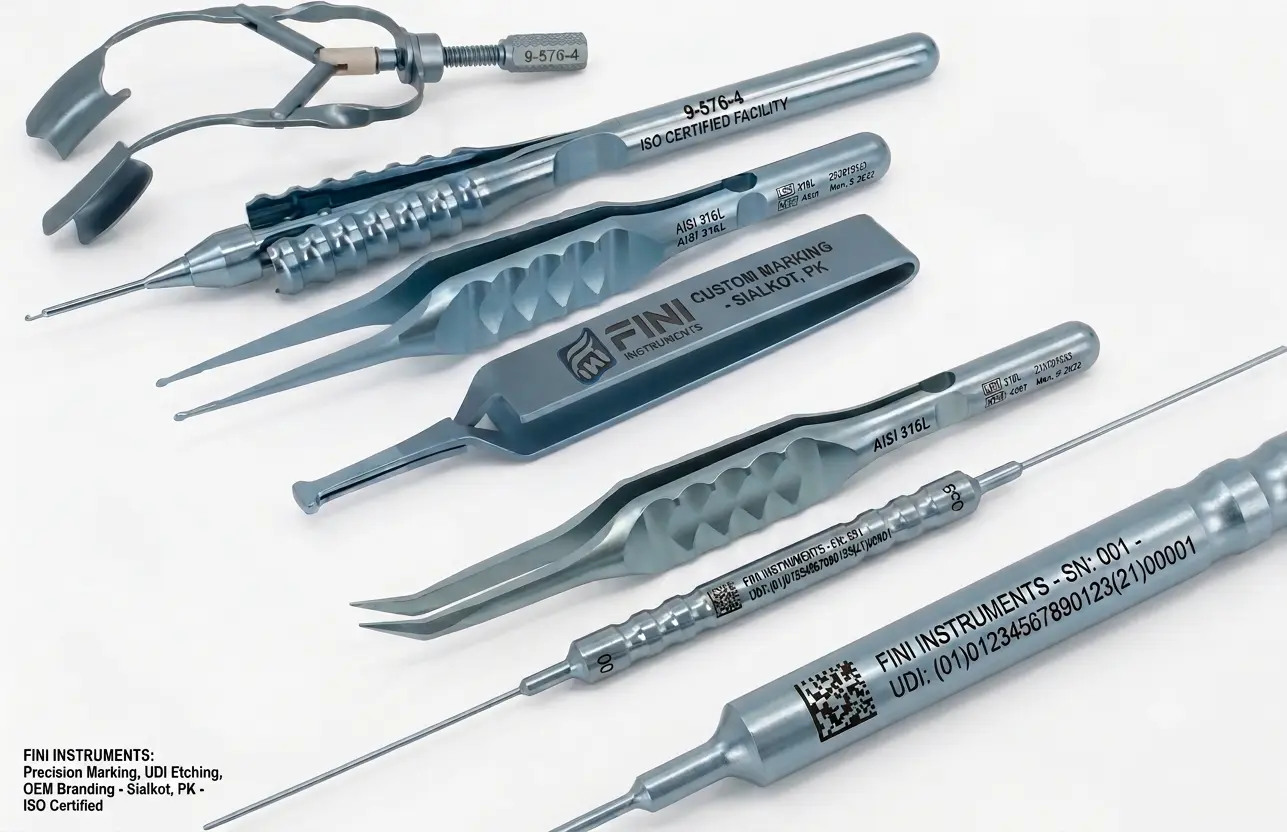 Custom Laser Marking on Surgical Instruments